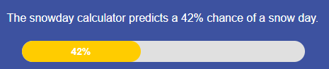 Snow Day Predictor - Calculate Your School’s Next Snow Day